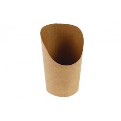Carton pour portion de frites ou wrap kraft