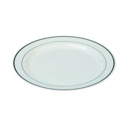 Assiette ronde 19 cm Silver Line