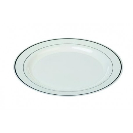 Assiette ronde 19 cm Silver Line