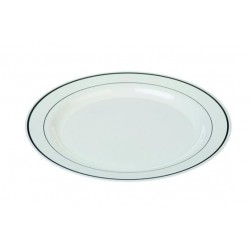Assiette ronde 23 cm Silver Line
