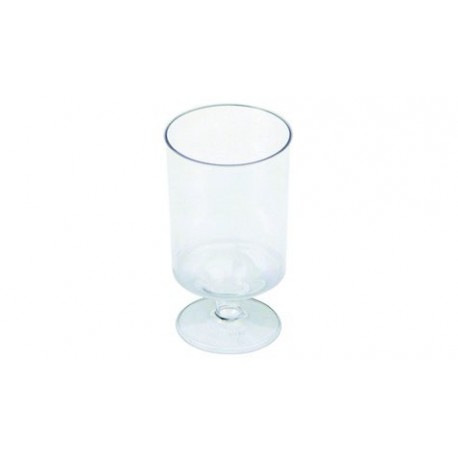 Verres à vin jetables 200 ml 10 Pièce/s, Transparent - Vaisselle