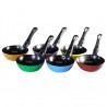 6 Woks de rechange assortis