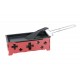 Raclette bougies "Swiss" rouge